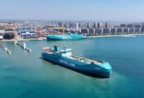Smyril Line's brand-new ro-ro sets sail