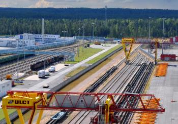 New train service Ust-Luga-Moscow
