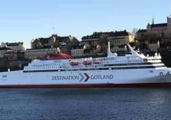 Destination Gotland's second LNG ferry - delivered