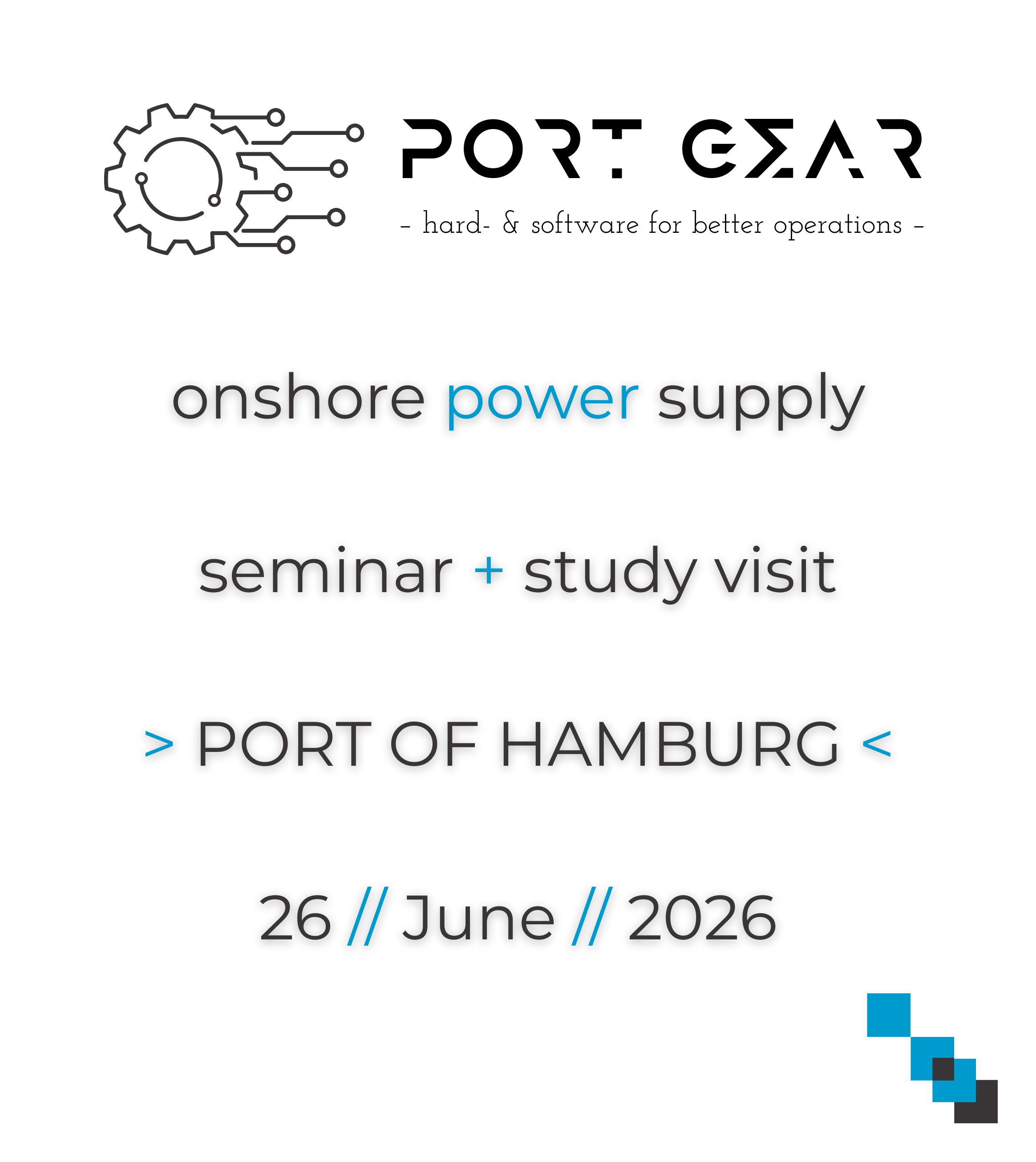 OPS Seminar & Study Visit at the Port of Hamburg, 26 June 2026