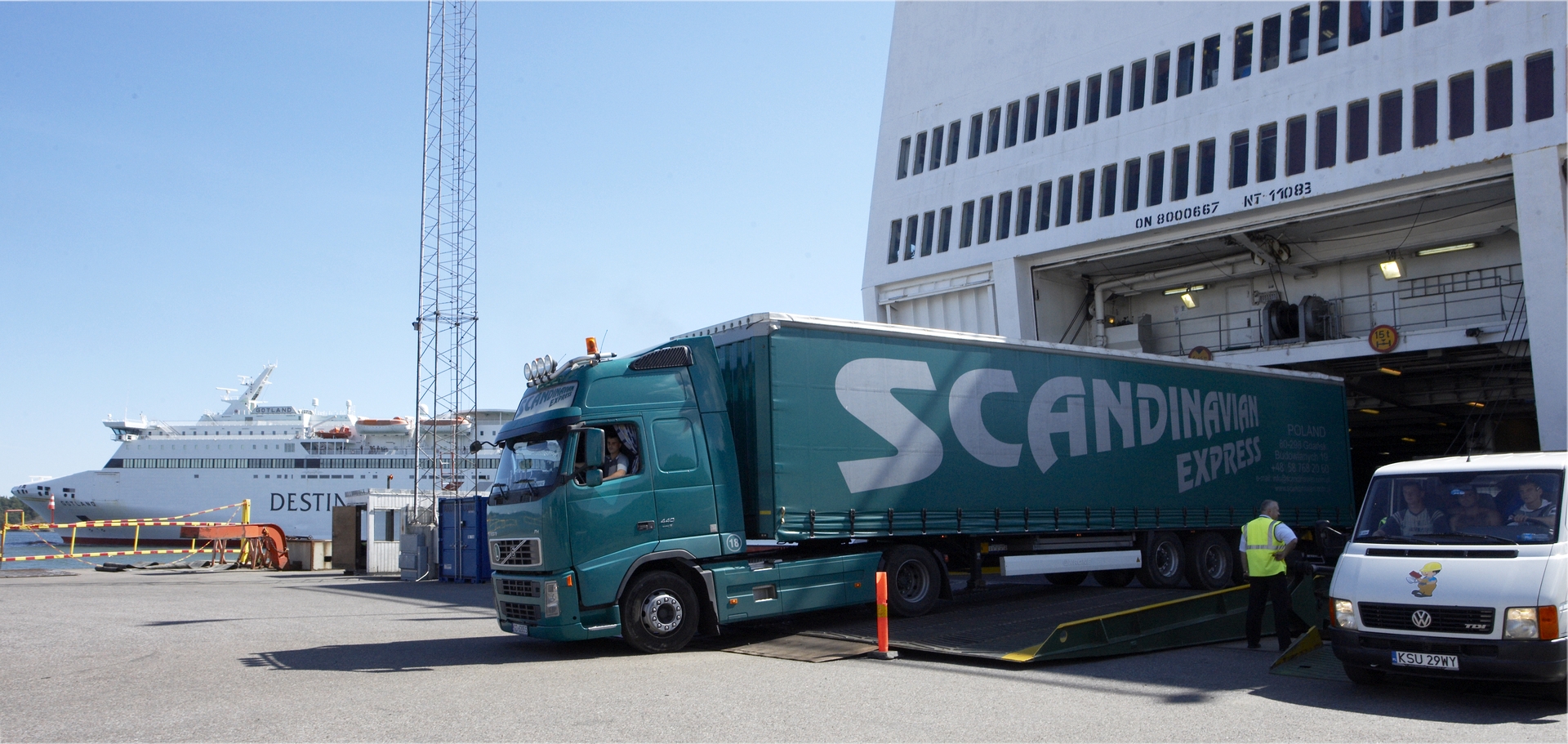 A new ro-ro line to link Nynäshamn and Rostock