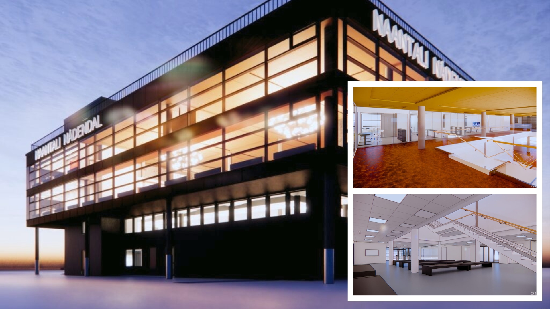 Naantali's ferry terminal building's upgrade - underway