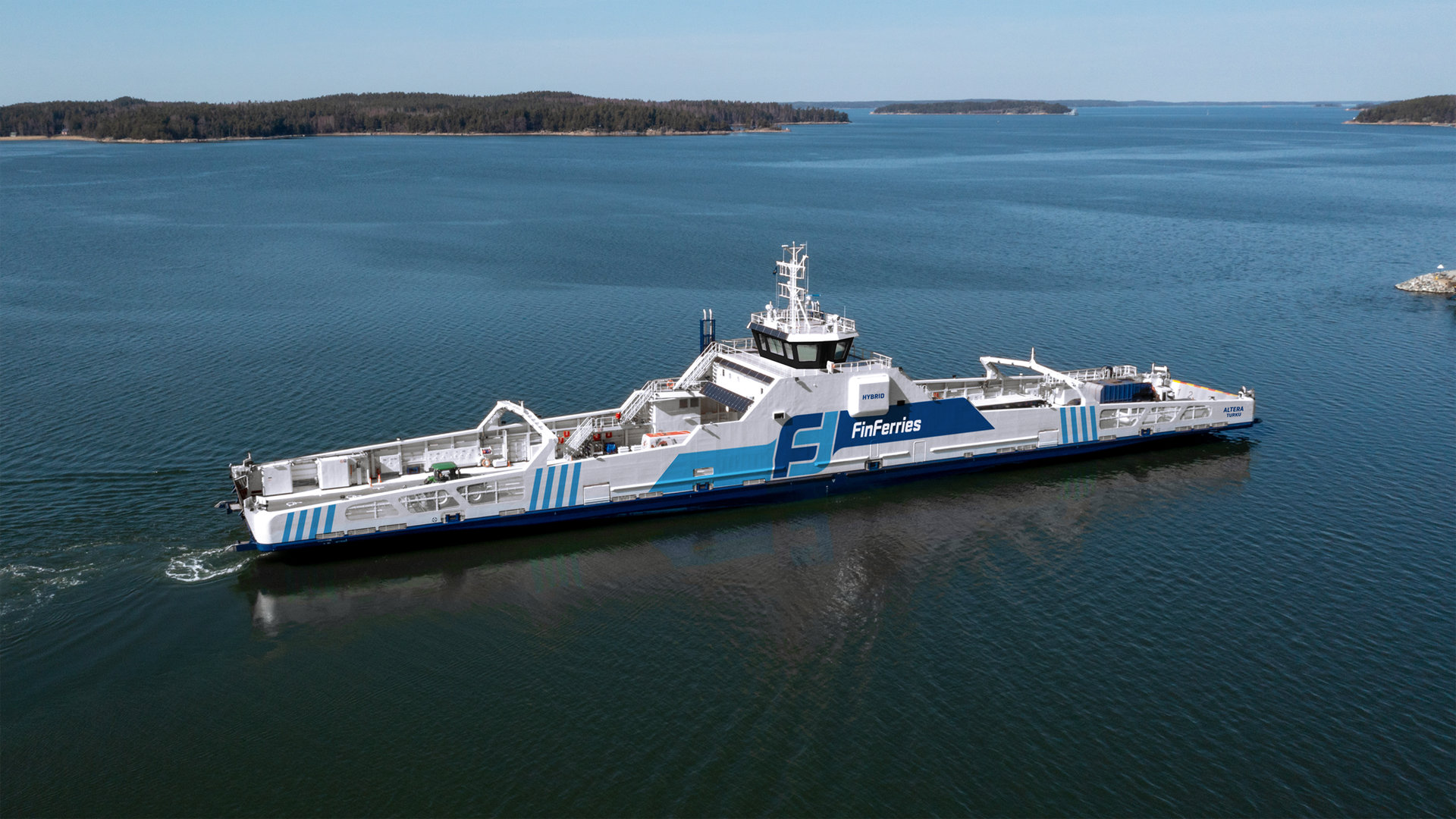 Finferries overhauls its network in Southwest Finland