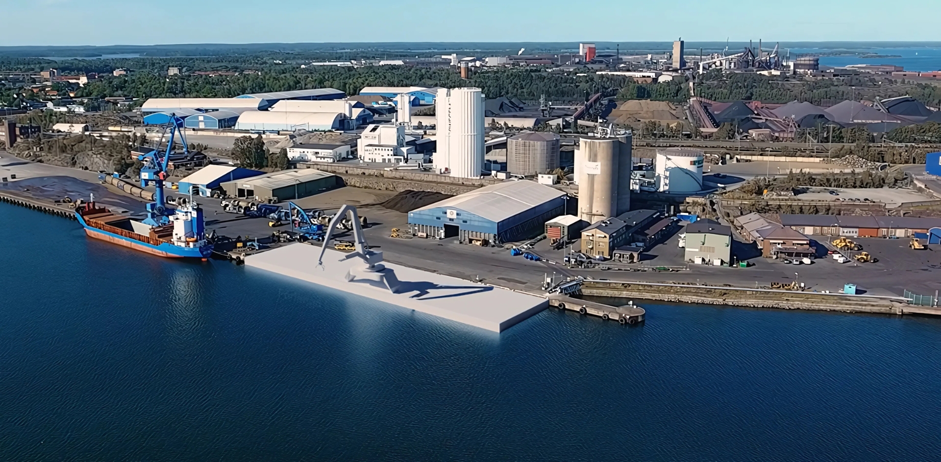 Oxelösund's new berth