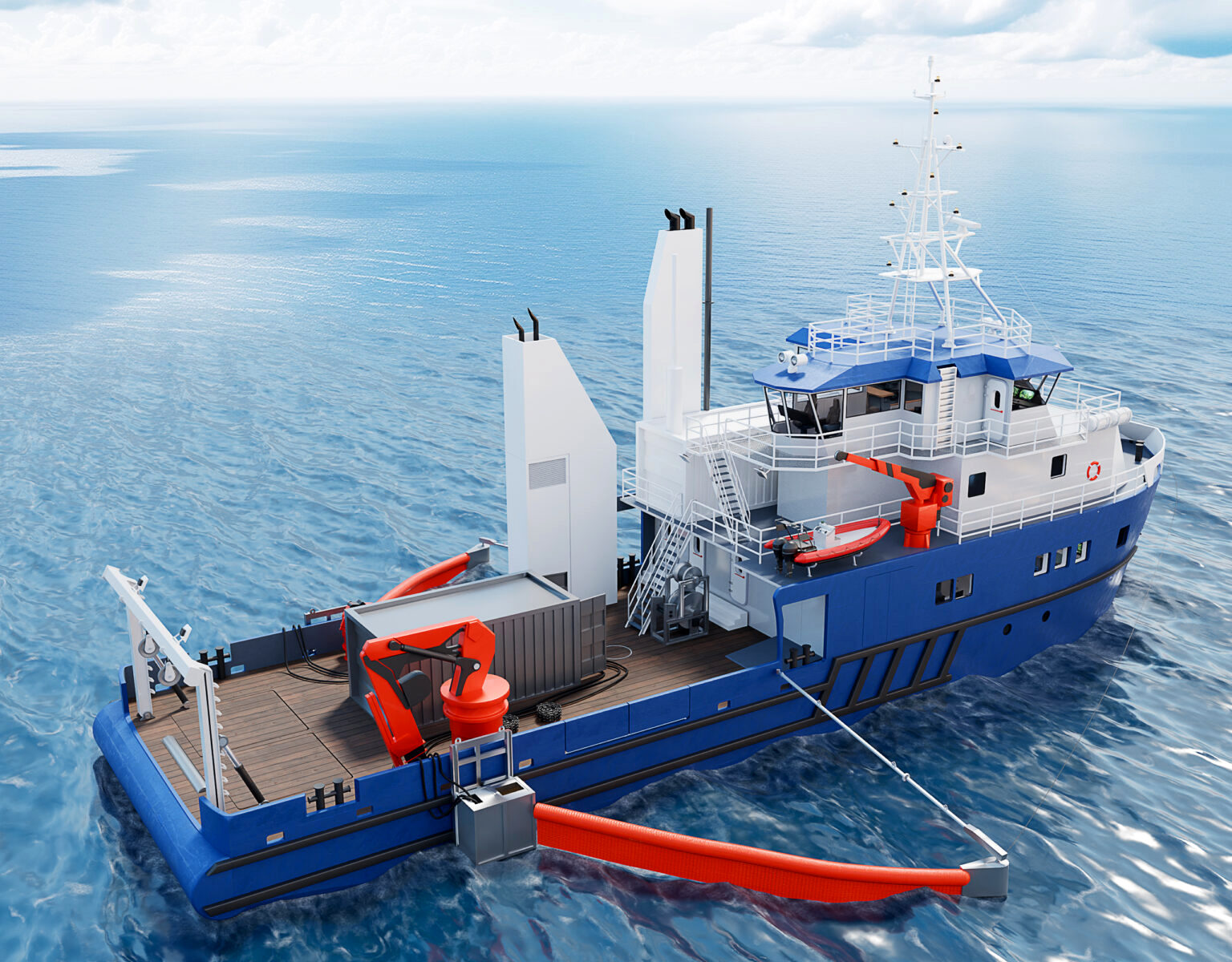 BWB to build a hybrid biomethane vessel