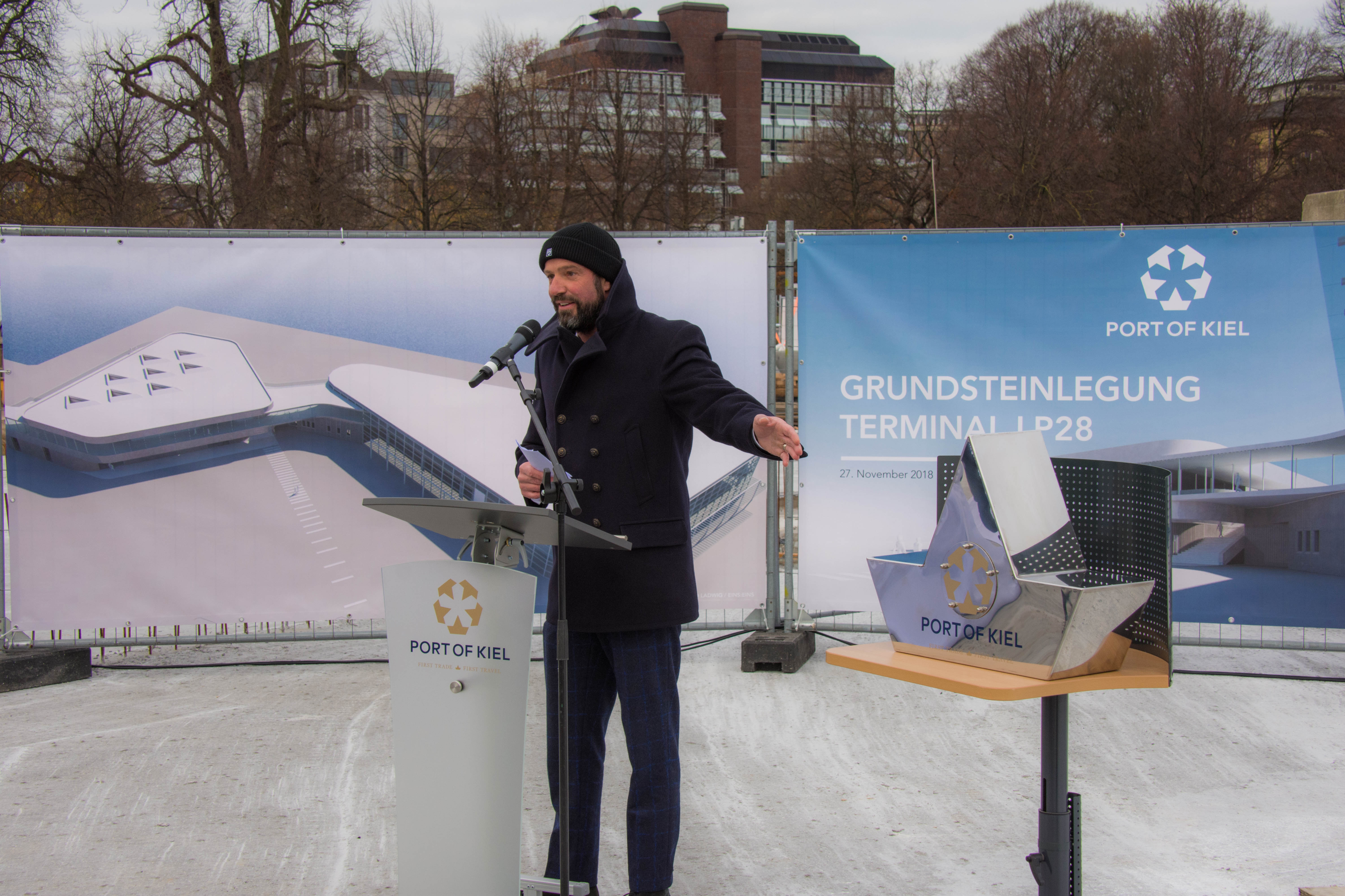 Kiel's cruise terminal at Ostseekai will become bigger