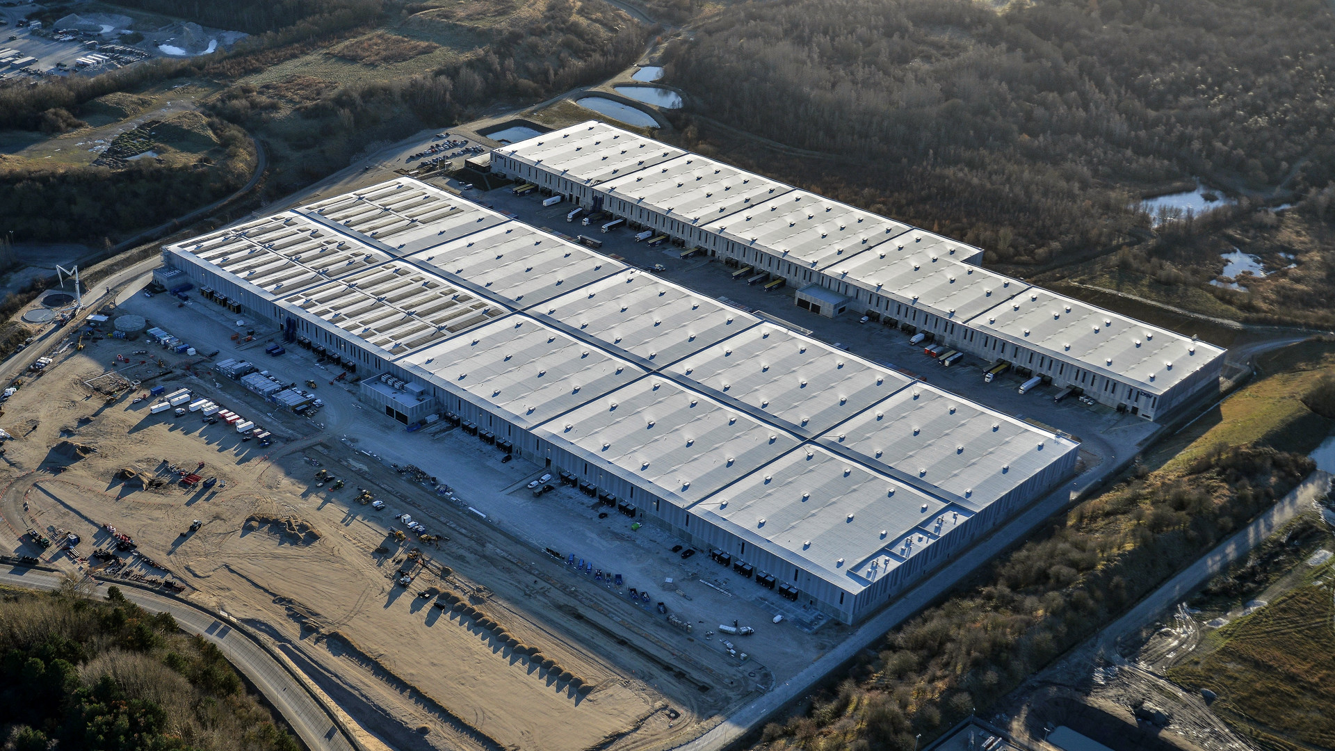 DSV's new multiuser warehouse near Copenhagen