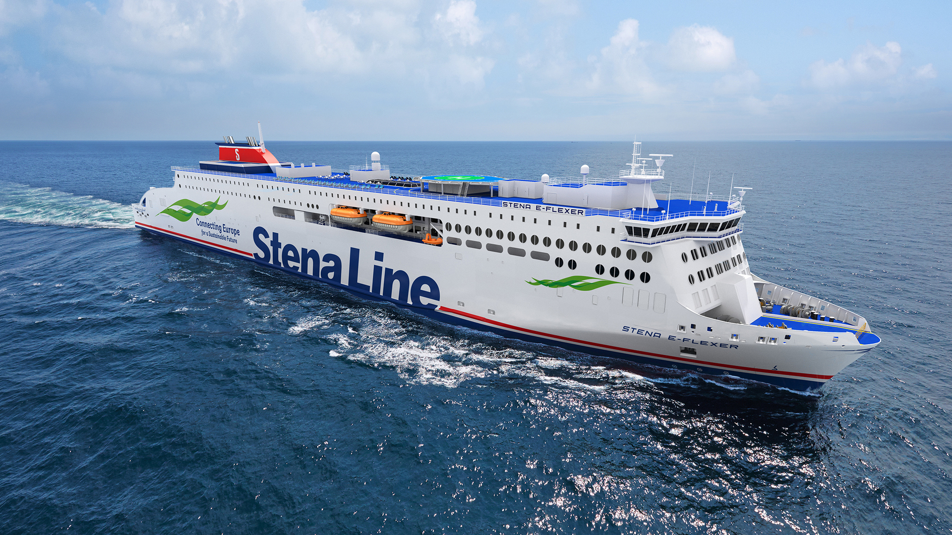 Stena Line's E-Flexers repositioned within the Baltic