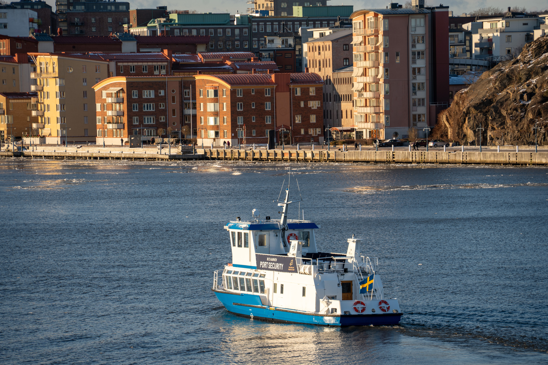Gothenburg's inspection vessel - electrified