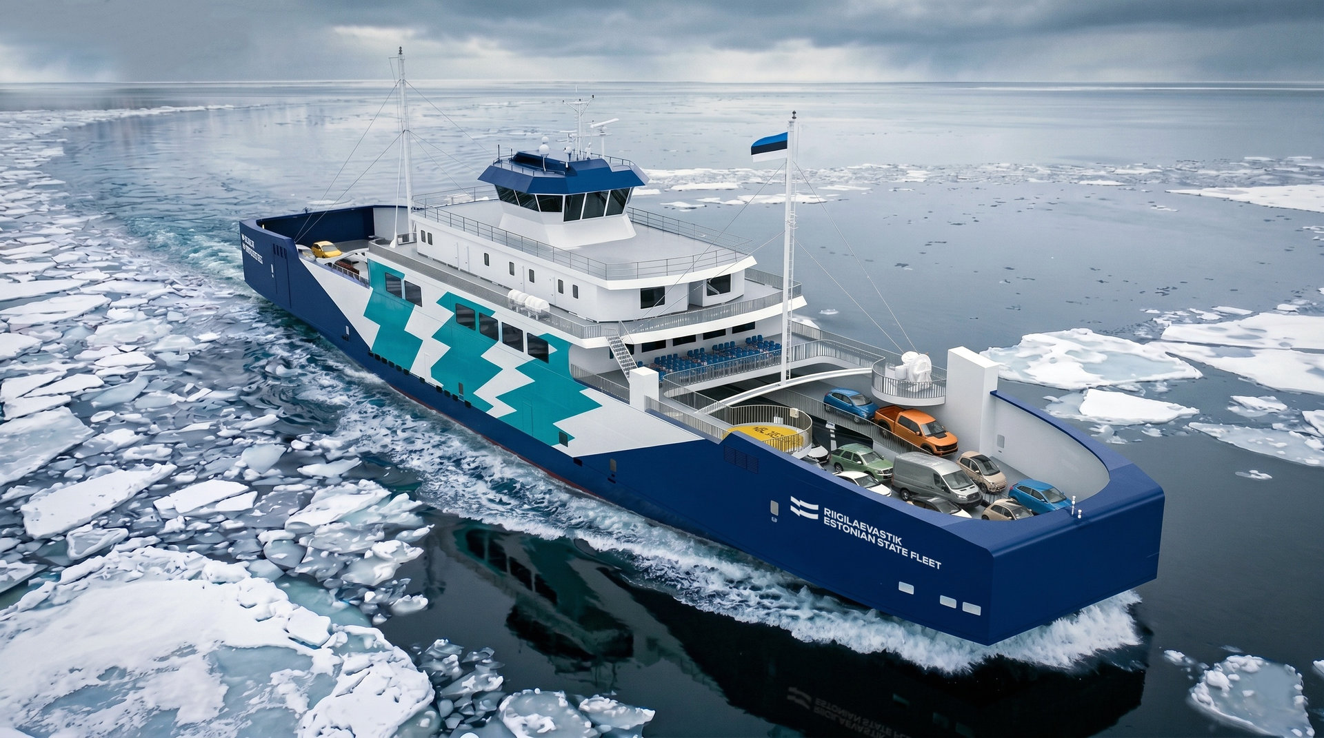 Estonia's first e-ferry - ordered