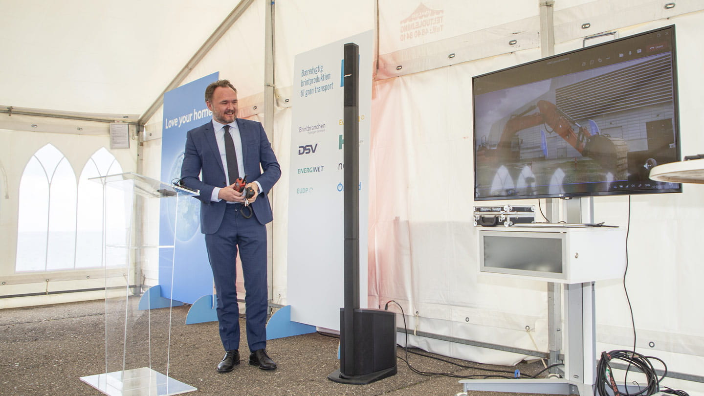 Ørsted's first renewable hydrogen production facility