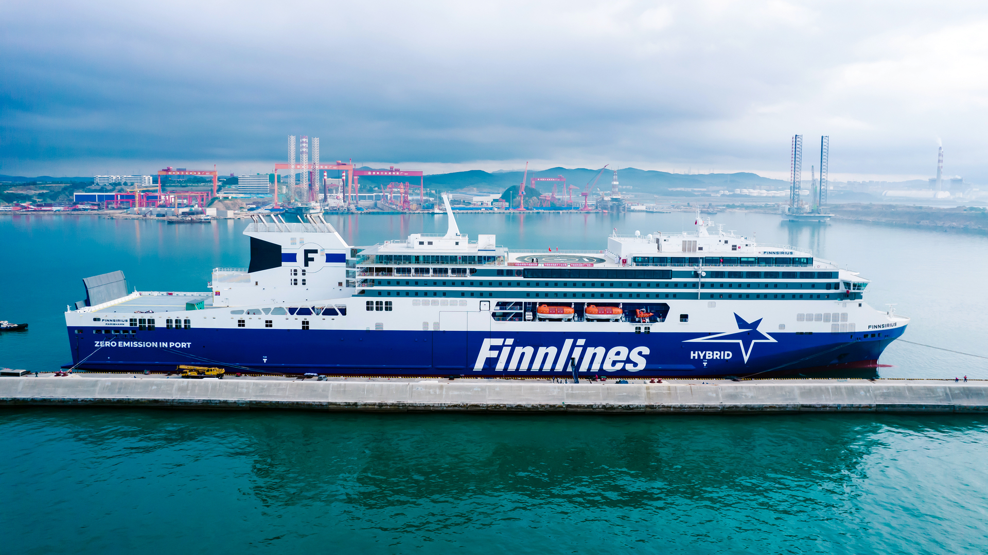 Finnlines takes delivery of the first Superstar