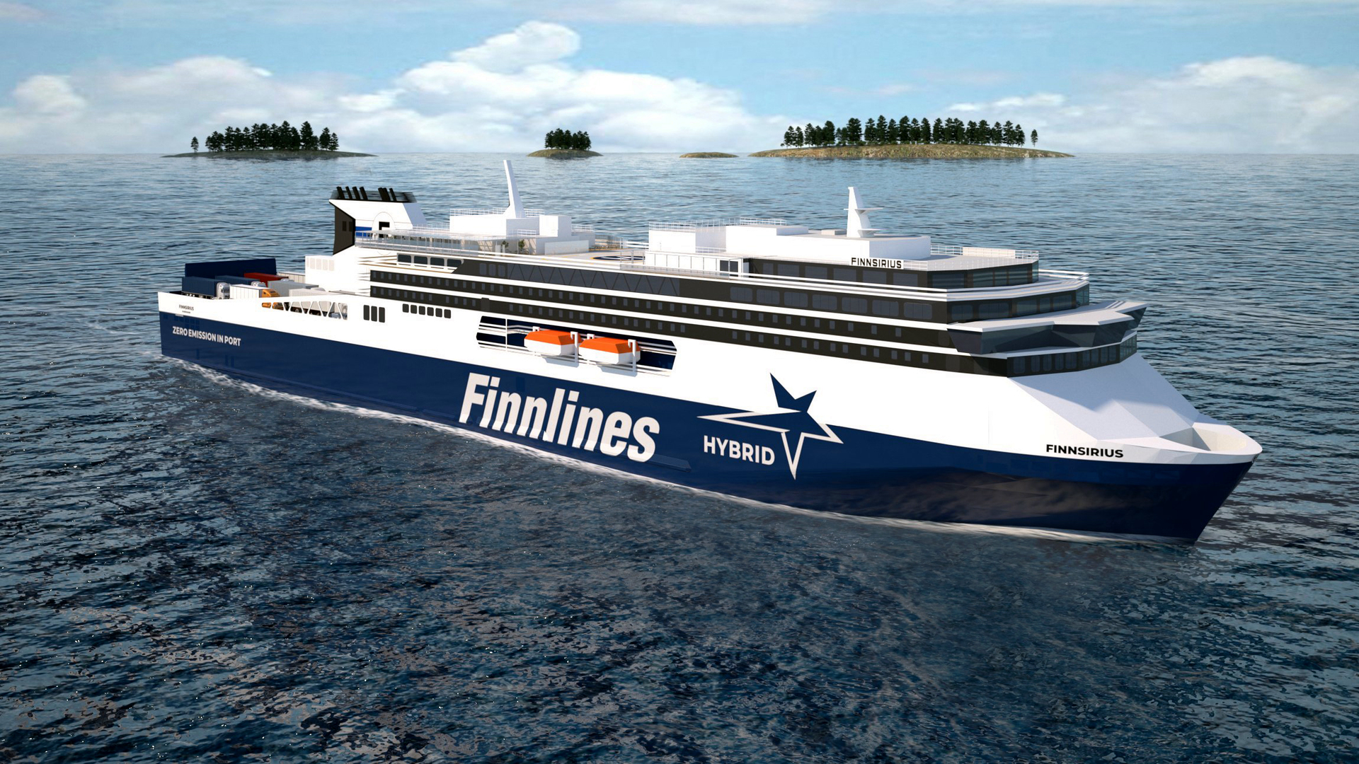 Finnlines lays keel for Finnsirius