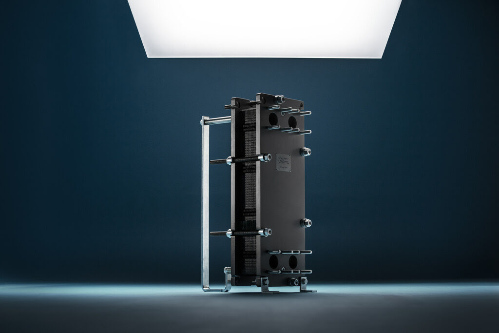 The world's first fossil-free marine plate heat exchanger