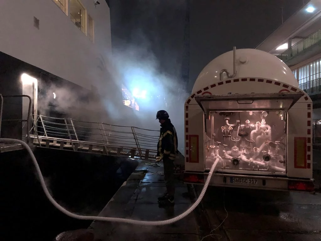 LNG supply chain put in place for Greenferry 1