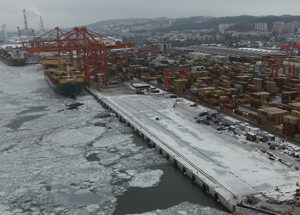 Helskie Quay in Gdynia - modernised