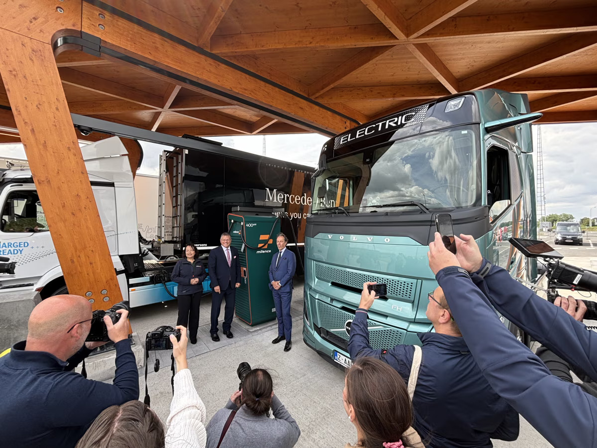 Heavy-duty charging station goes online in Antwerp