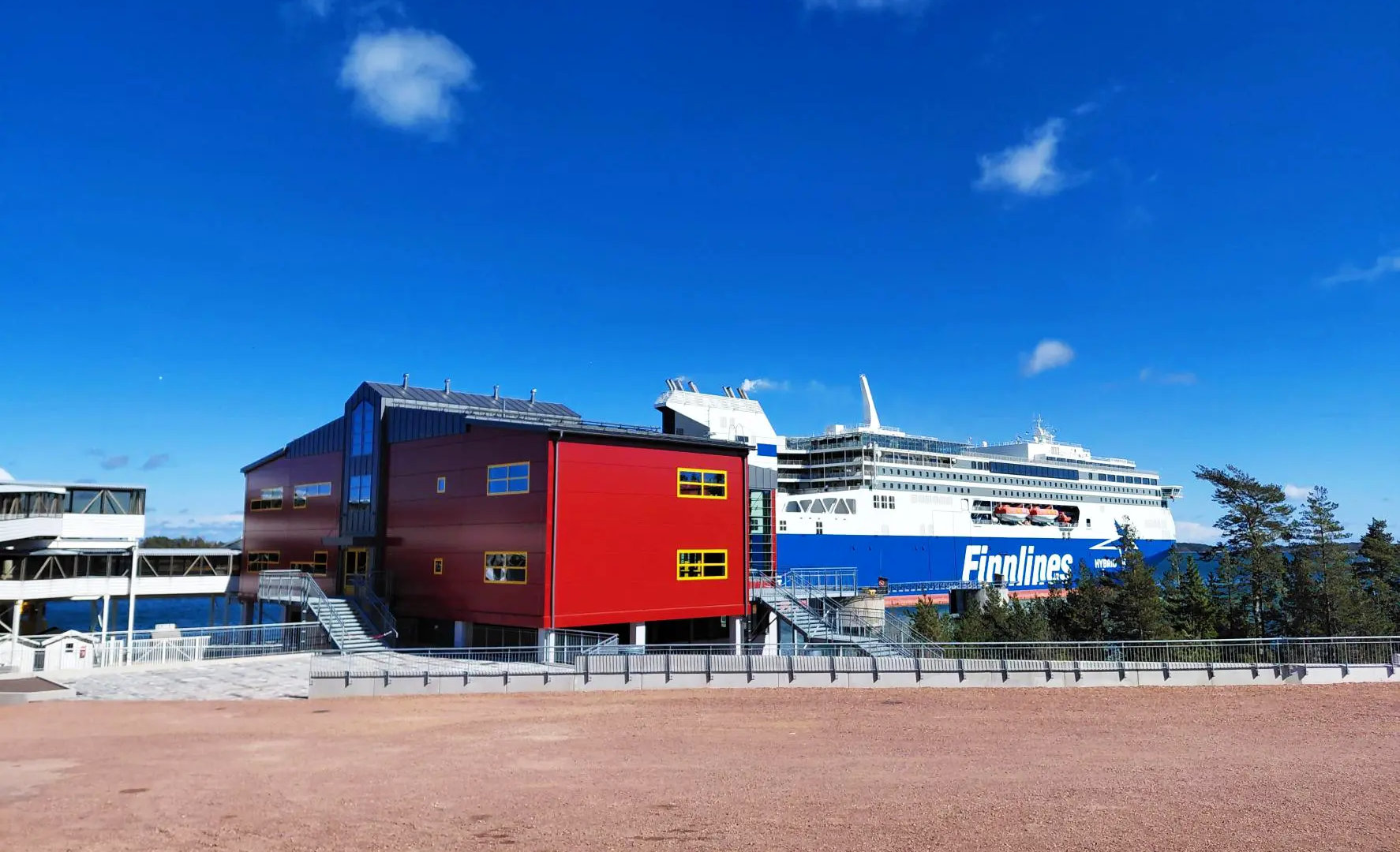 Åland's new ferry terminal - opened