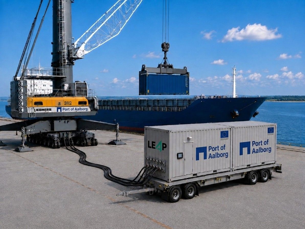 Aalborg invests in a hybrid OPS-BESS setup