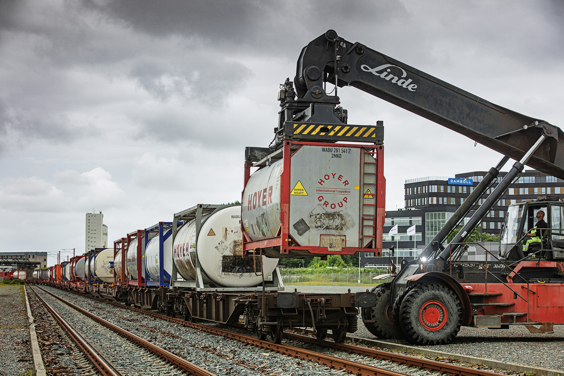 Rail freight's comeback in Esbjerg