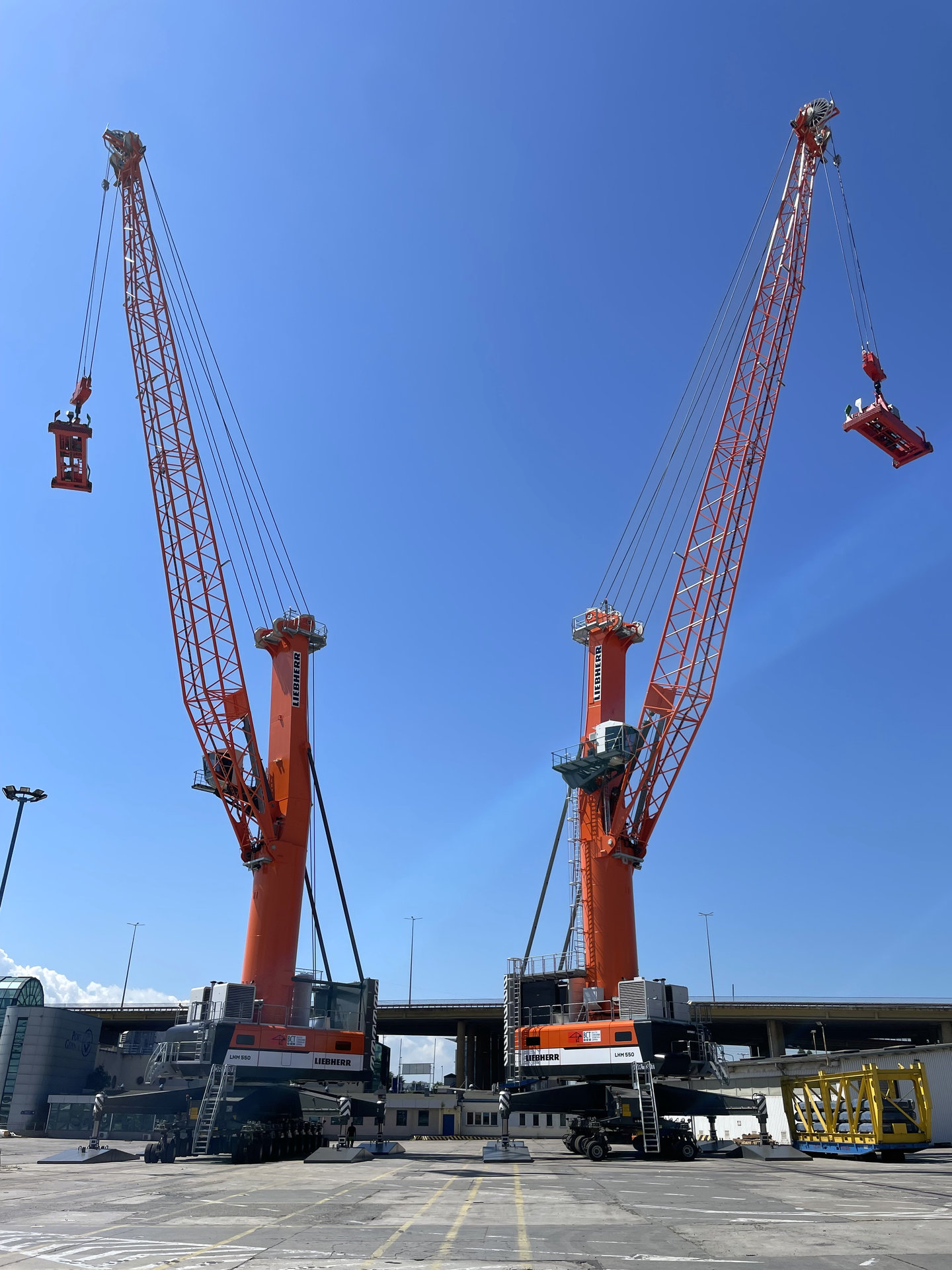 BCT Gdynia's two brand-new Liebherrs