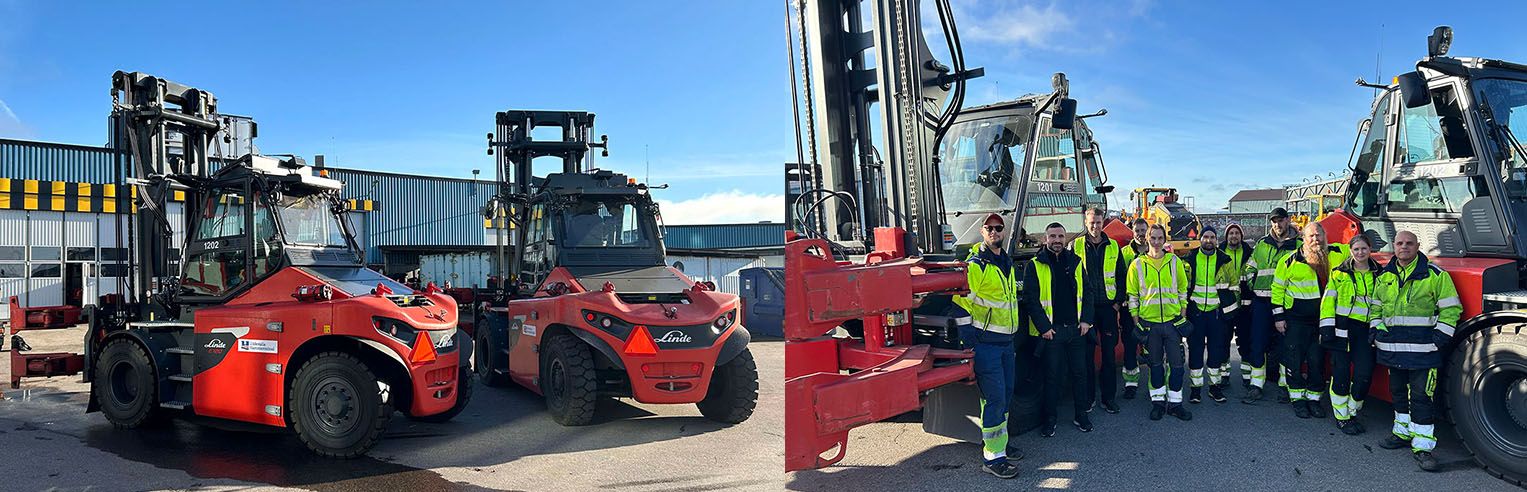 Port of Uddevalla deploys Sweden's first Linde E120s