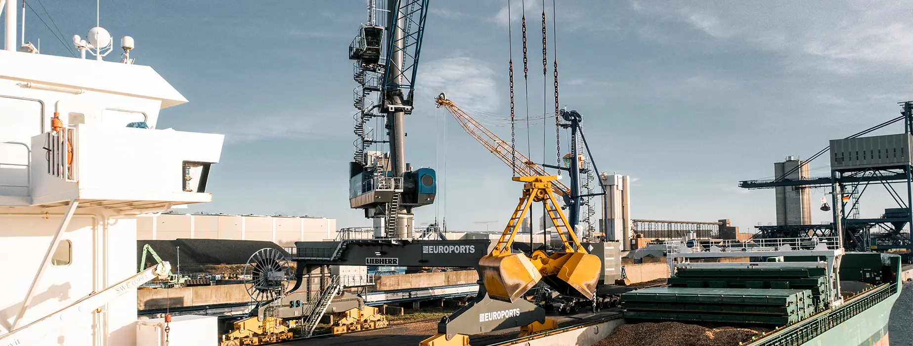 EUROPORTS Germany's new LPS 420 E goes into operation