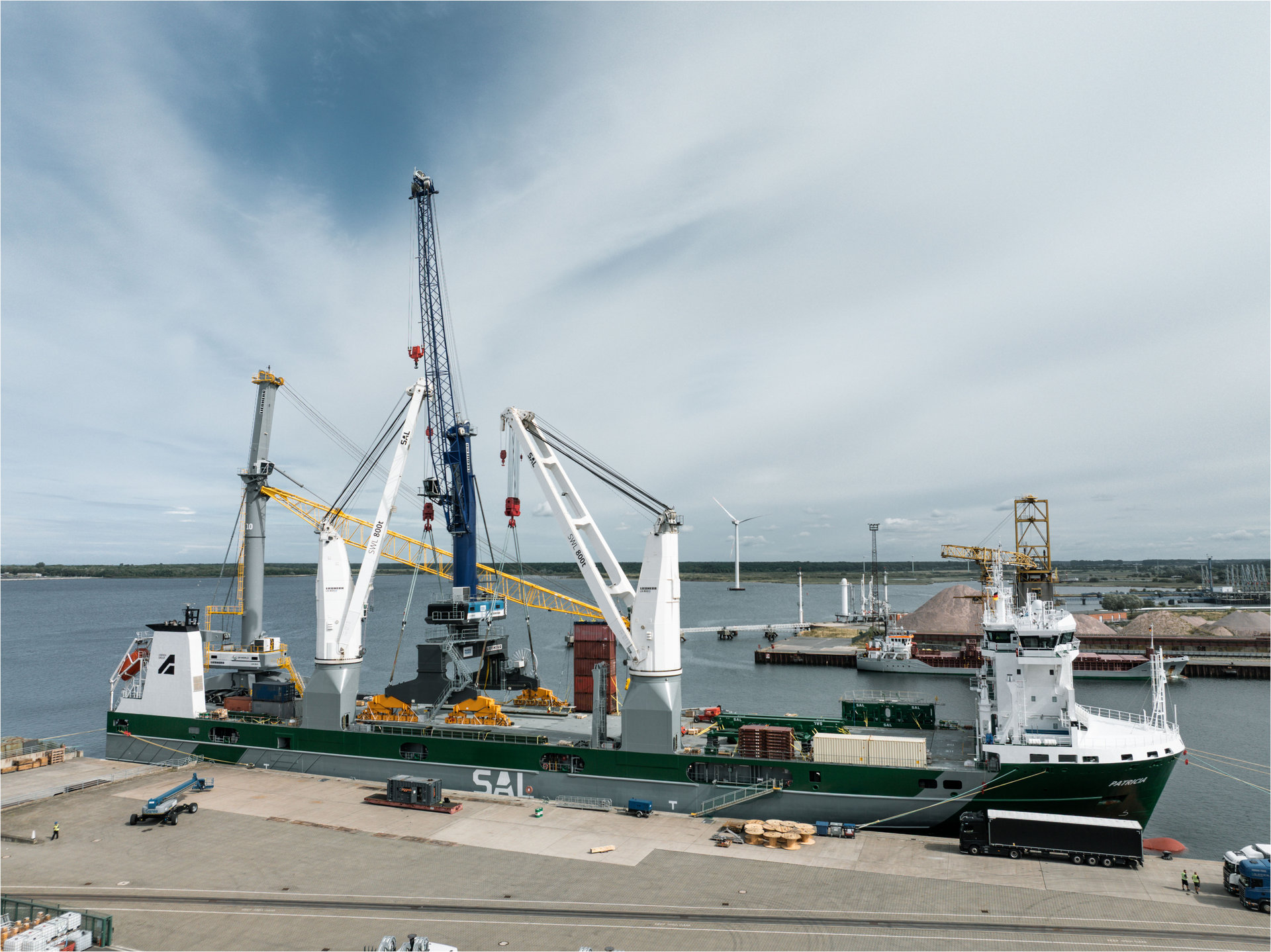 Africa's first Liebherr LPS - from the Baltic