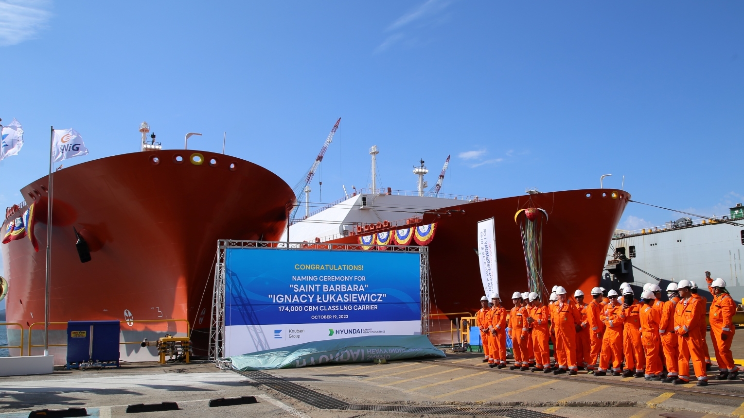 ORLEN's two new LNG carriers - named