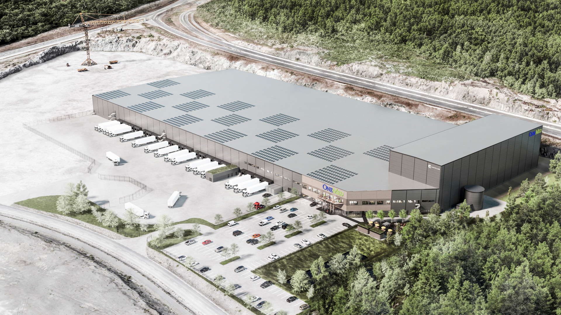 First tenant of Castellum-Port of Gothenburg JV logistics park