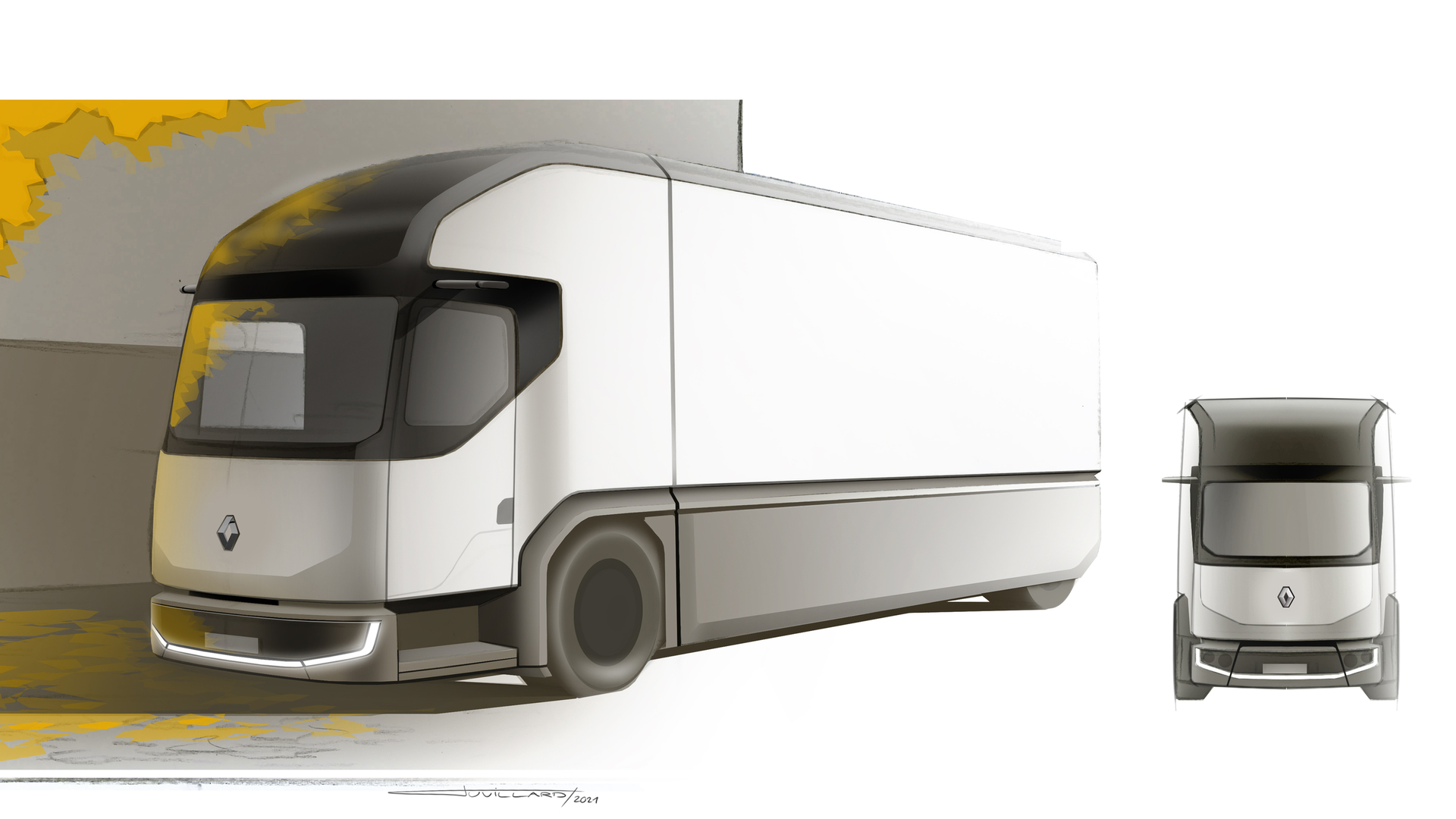GEODIS-Renault urban logistics e-truck co-op
