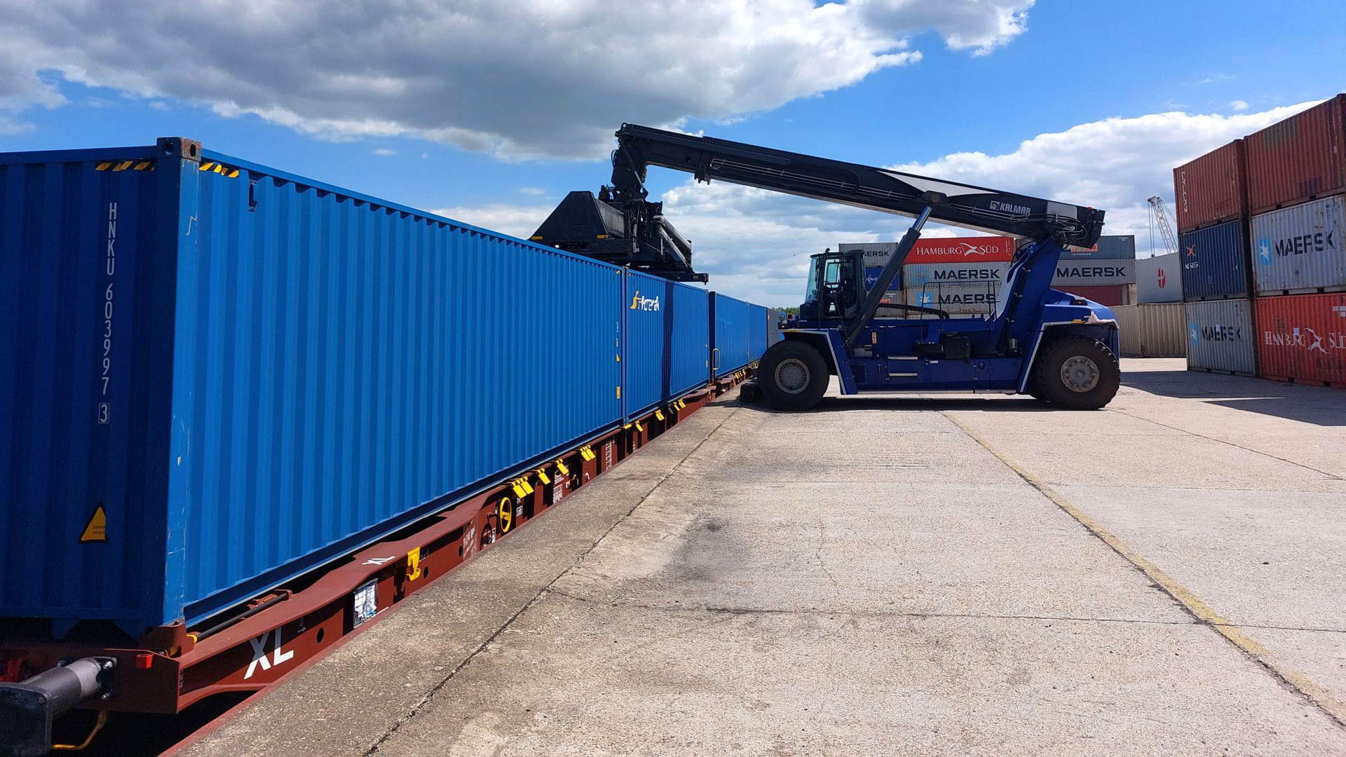 From China to Serbia - by rail