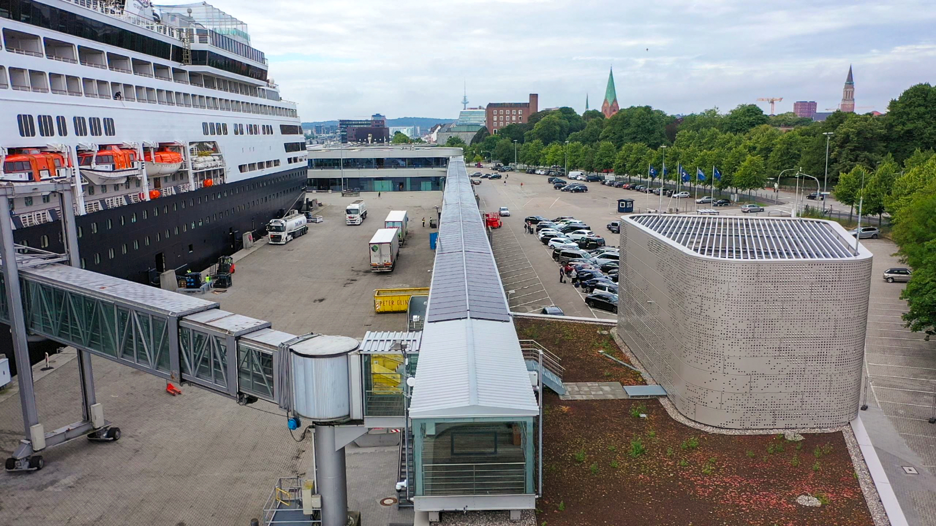 Kiel's new photovoltaic system