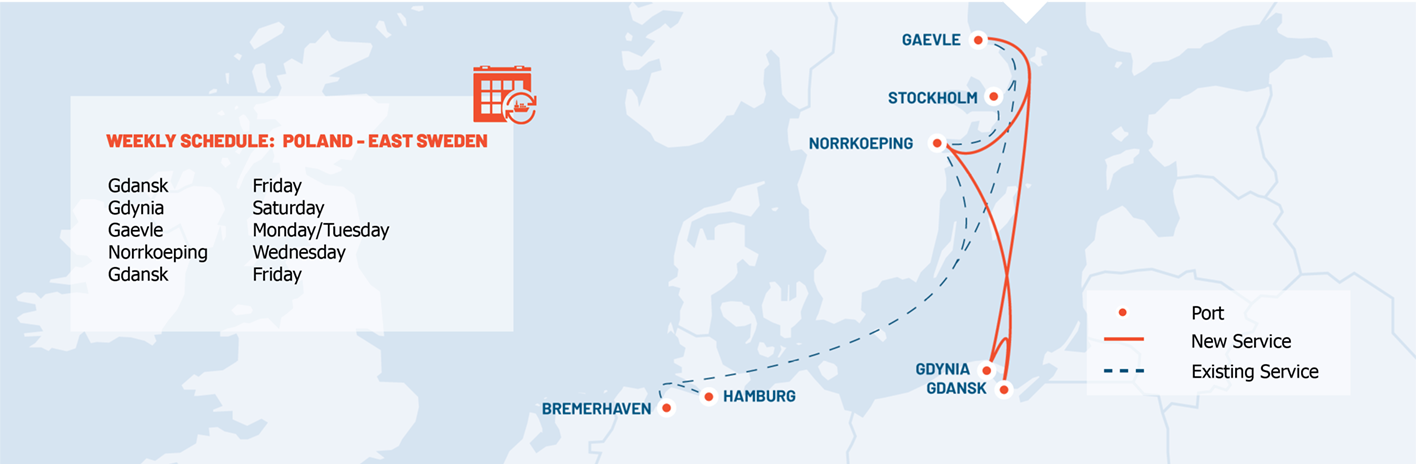 Unifeeder's new PL-SE service