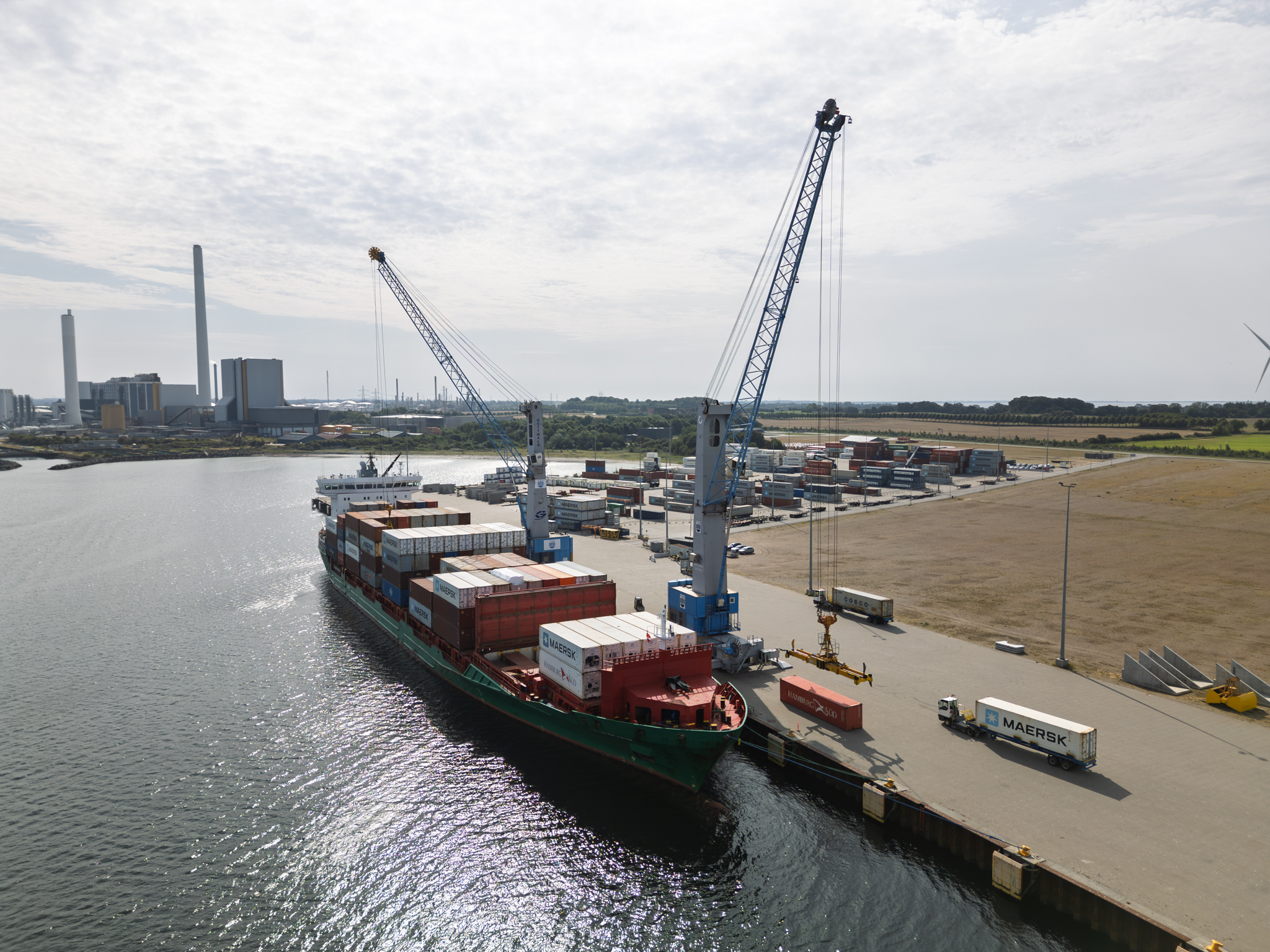 ONE swaps Zealand ports