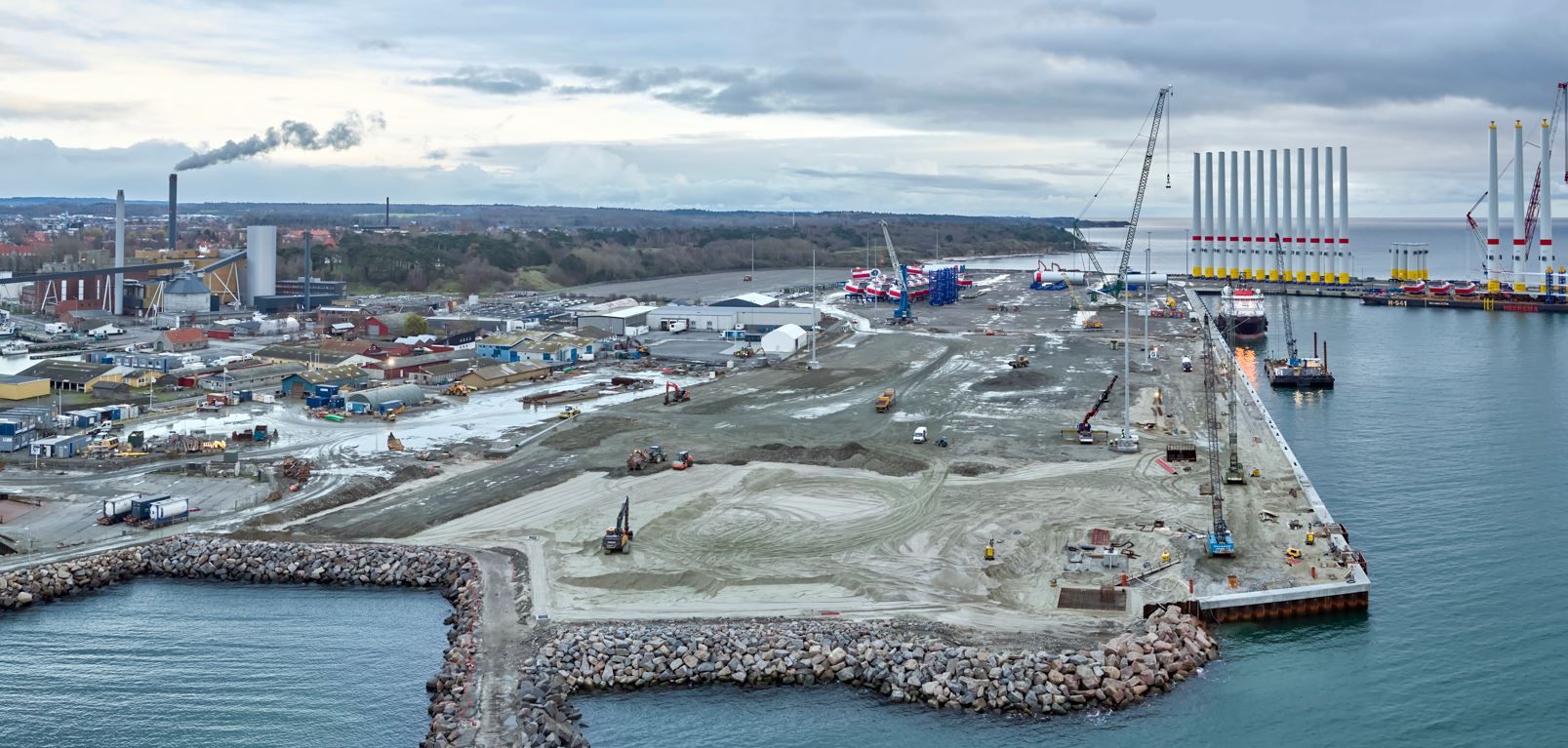 Port of Rønne - expanded