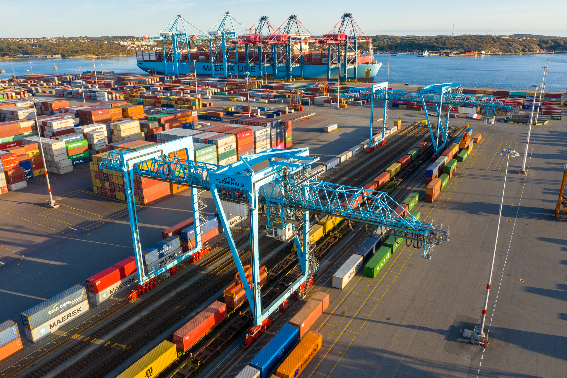 New north-south Sweden container rail shuttle