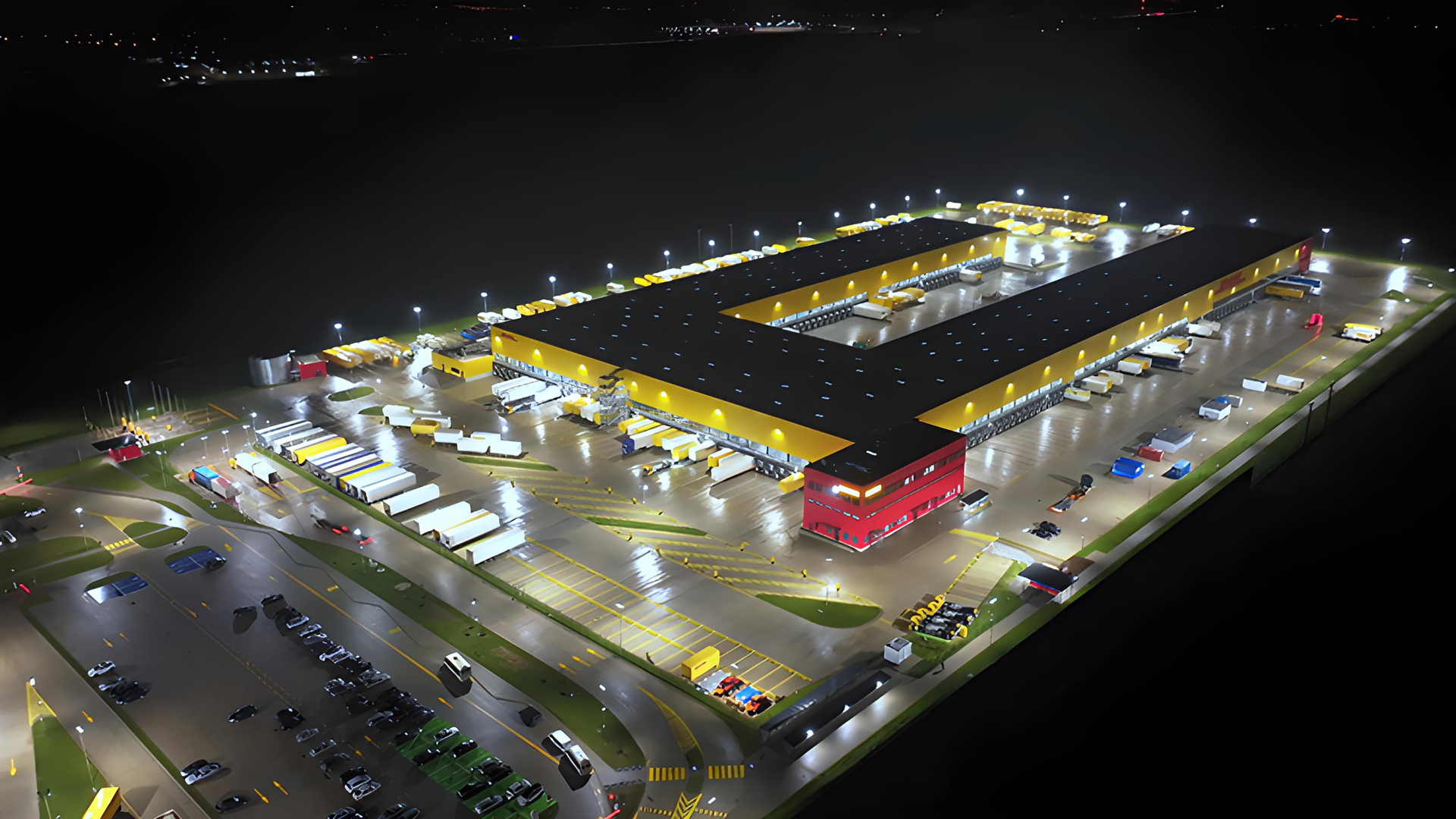 DHL Group's new logistics centre in Poland