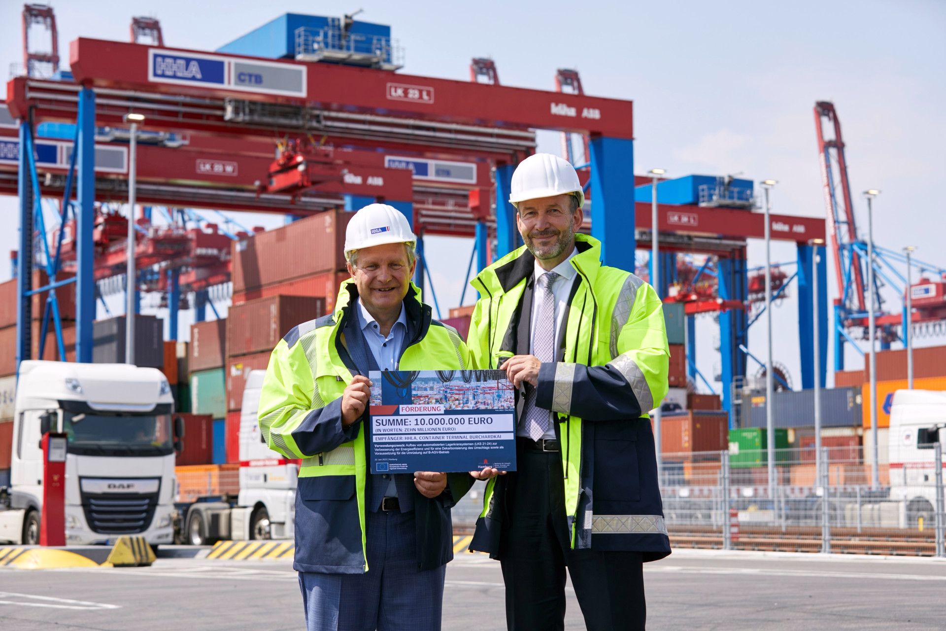 CTB's container storage grows with four new green blocks