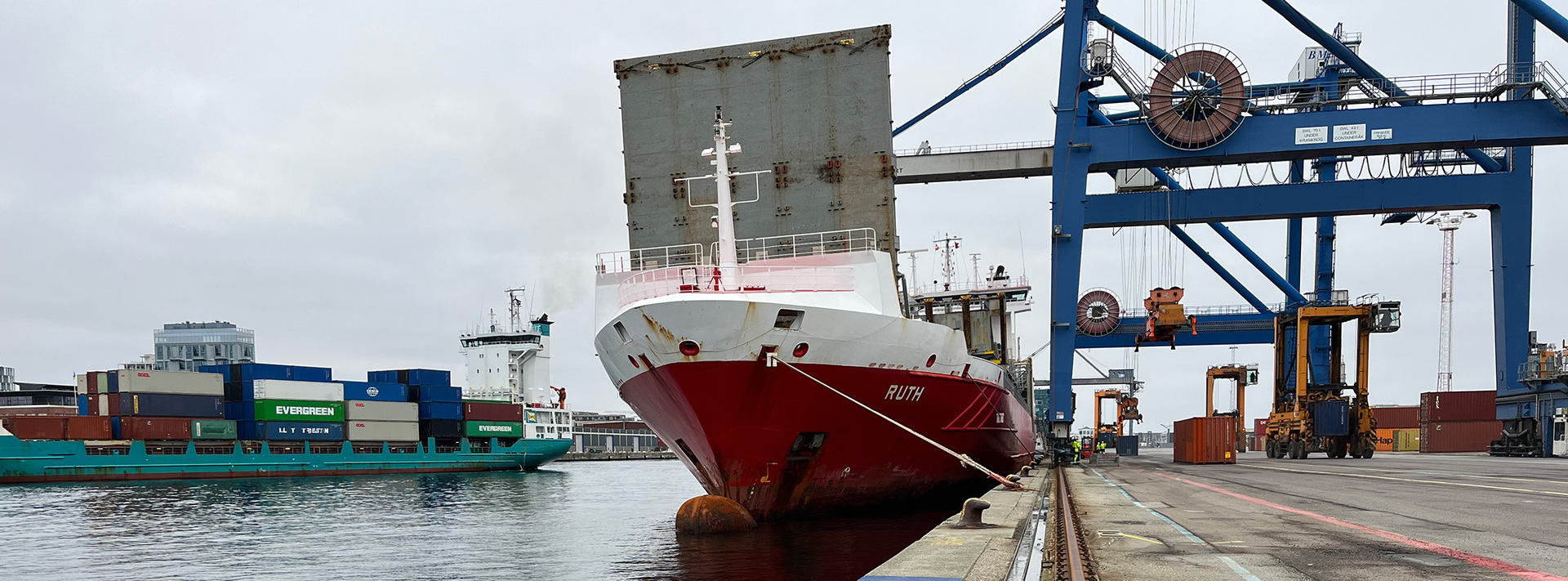 New feeder service in the Baltic