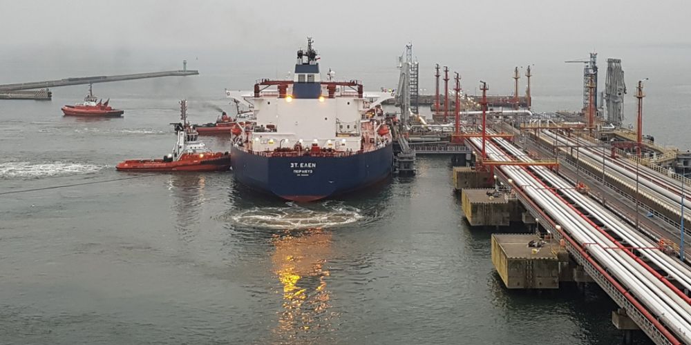 US oil shipped to Gdańsk