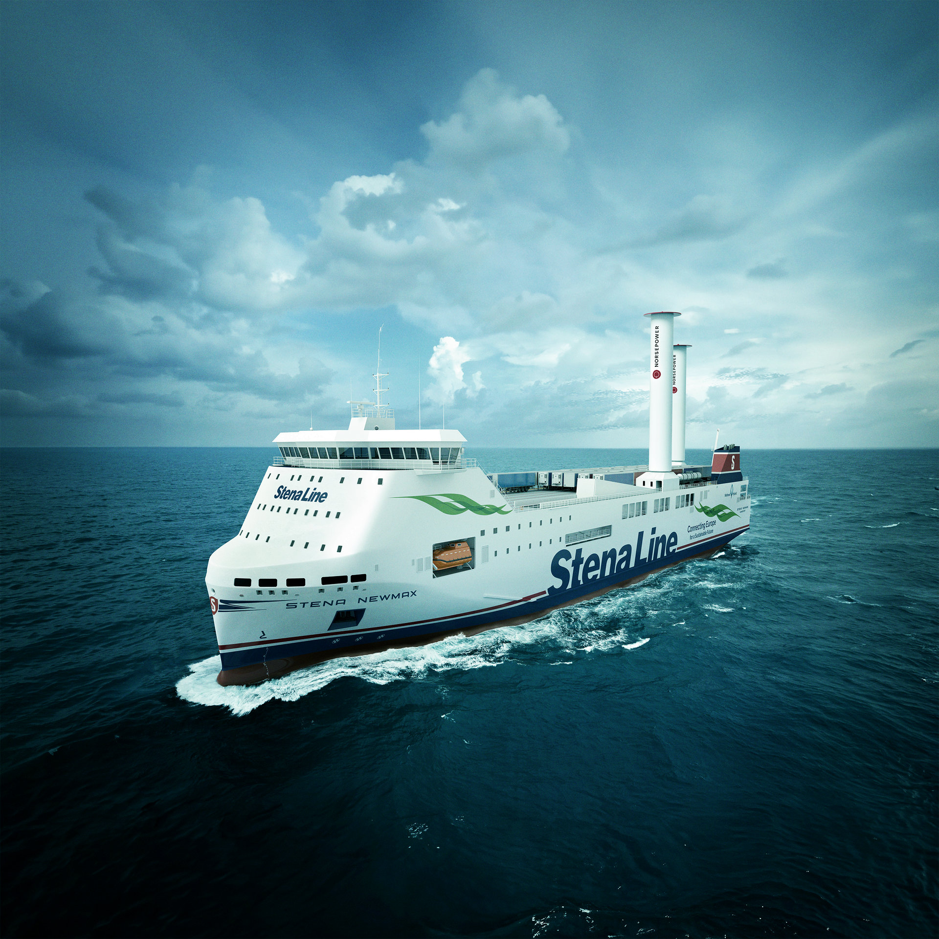 Stena Line's methanol ro-ro will also have rotors