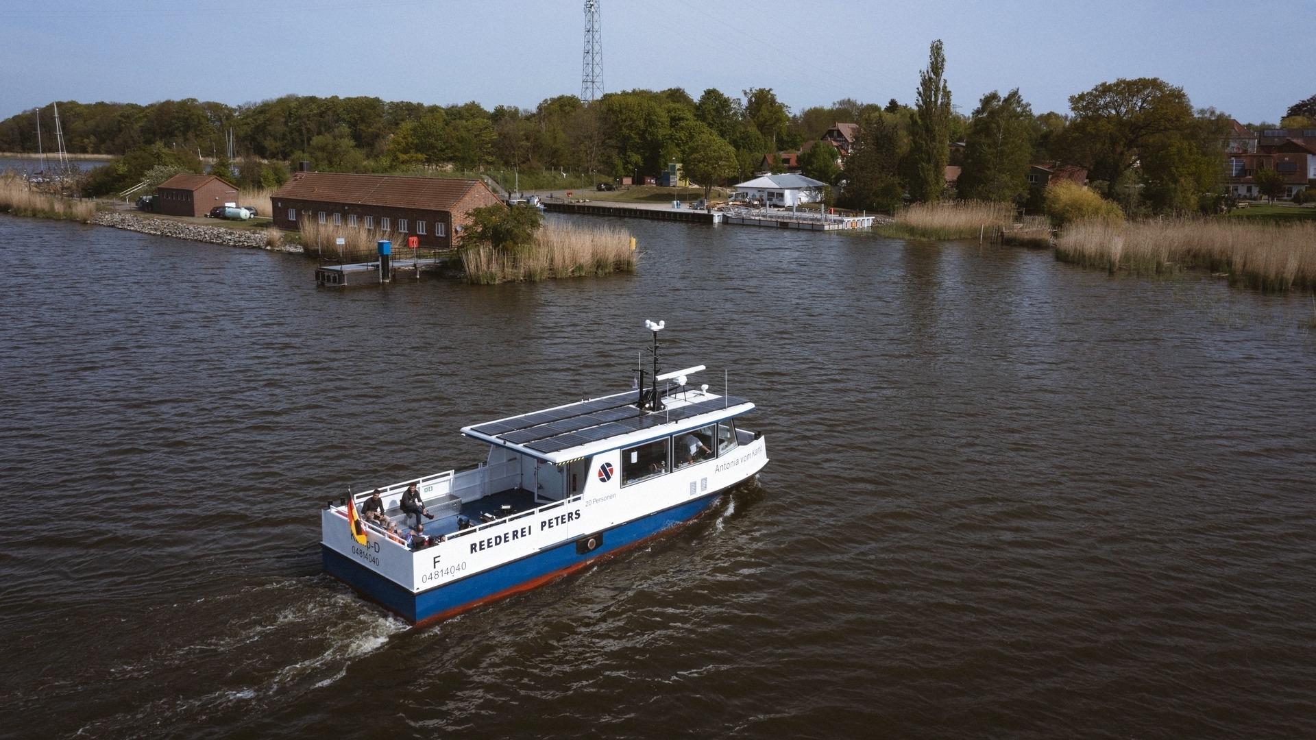 Antonia vom Kamp - Baltic's solar-electric ferry