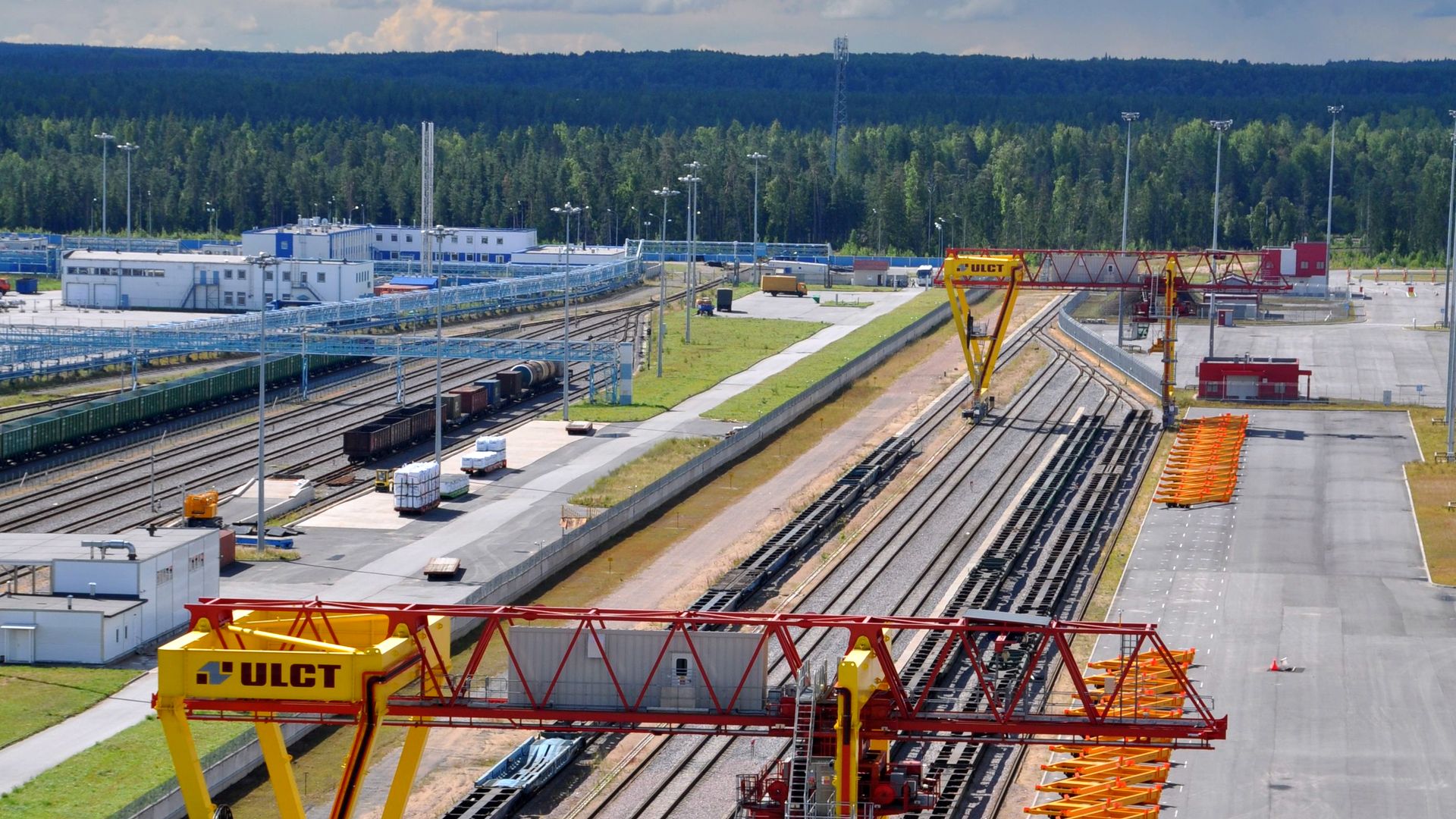 New train service Ust-Luga-Moscow