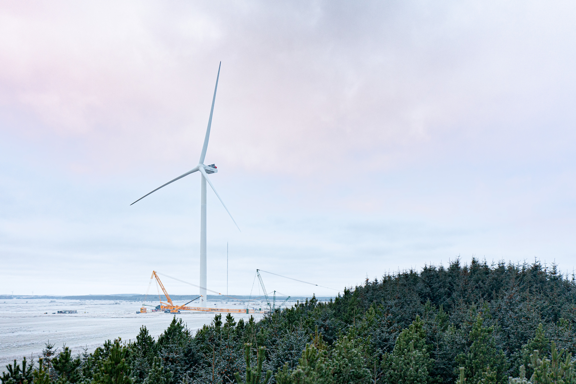 Vestas' largest wind turbine to be installed in Thyborøn