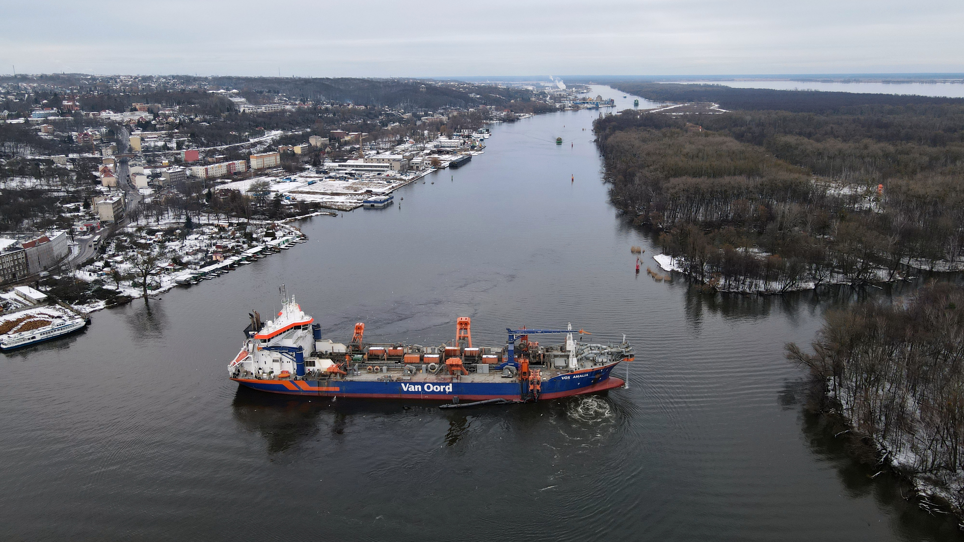 Świnoujście-Szczecin Fairway - deepened