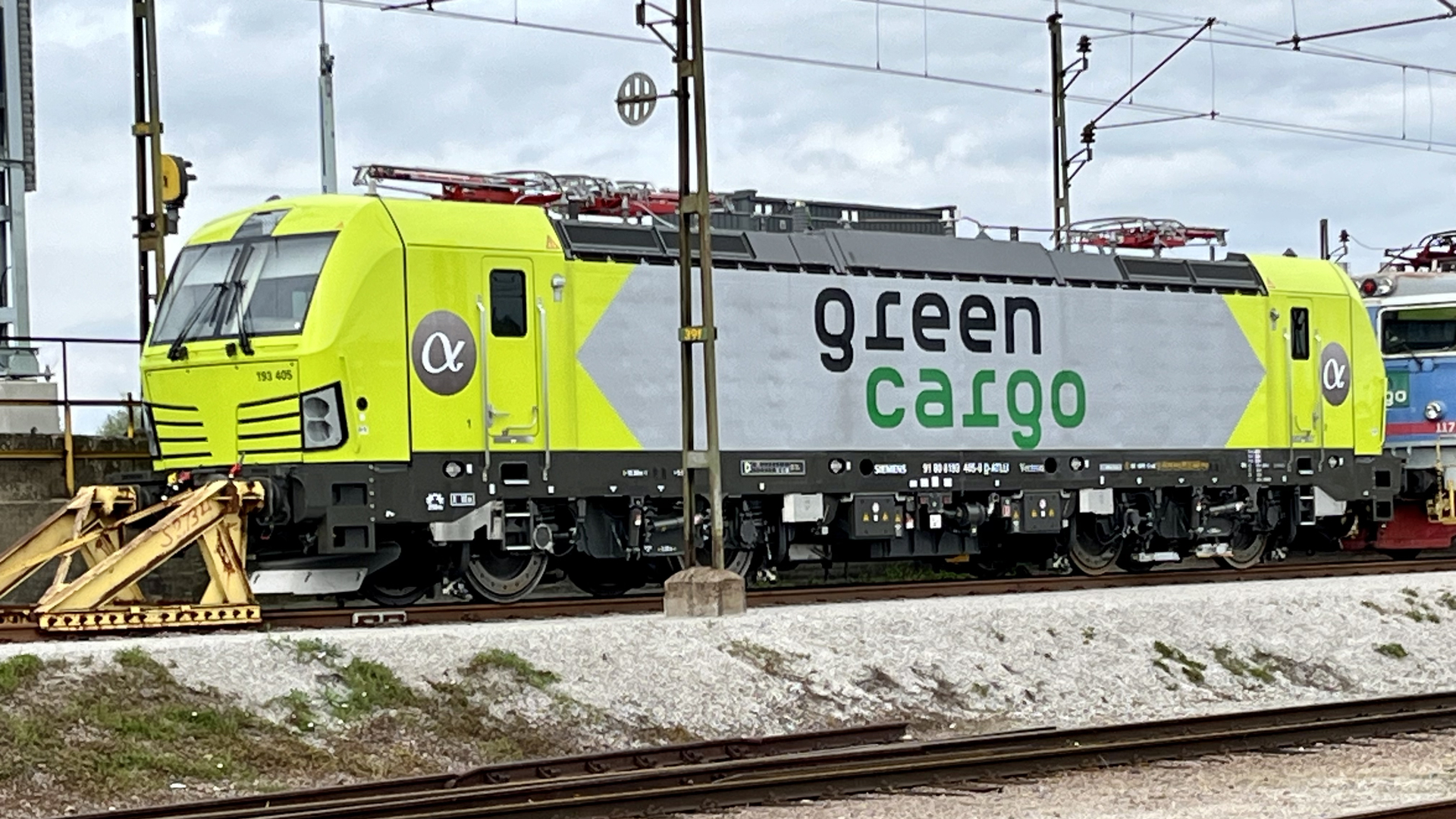 Green Cargo takes hold of its first Vectron
