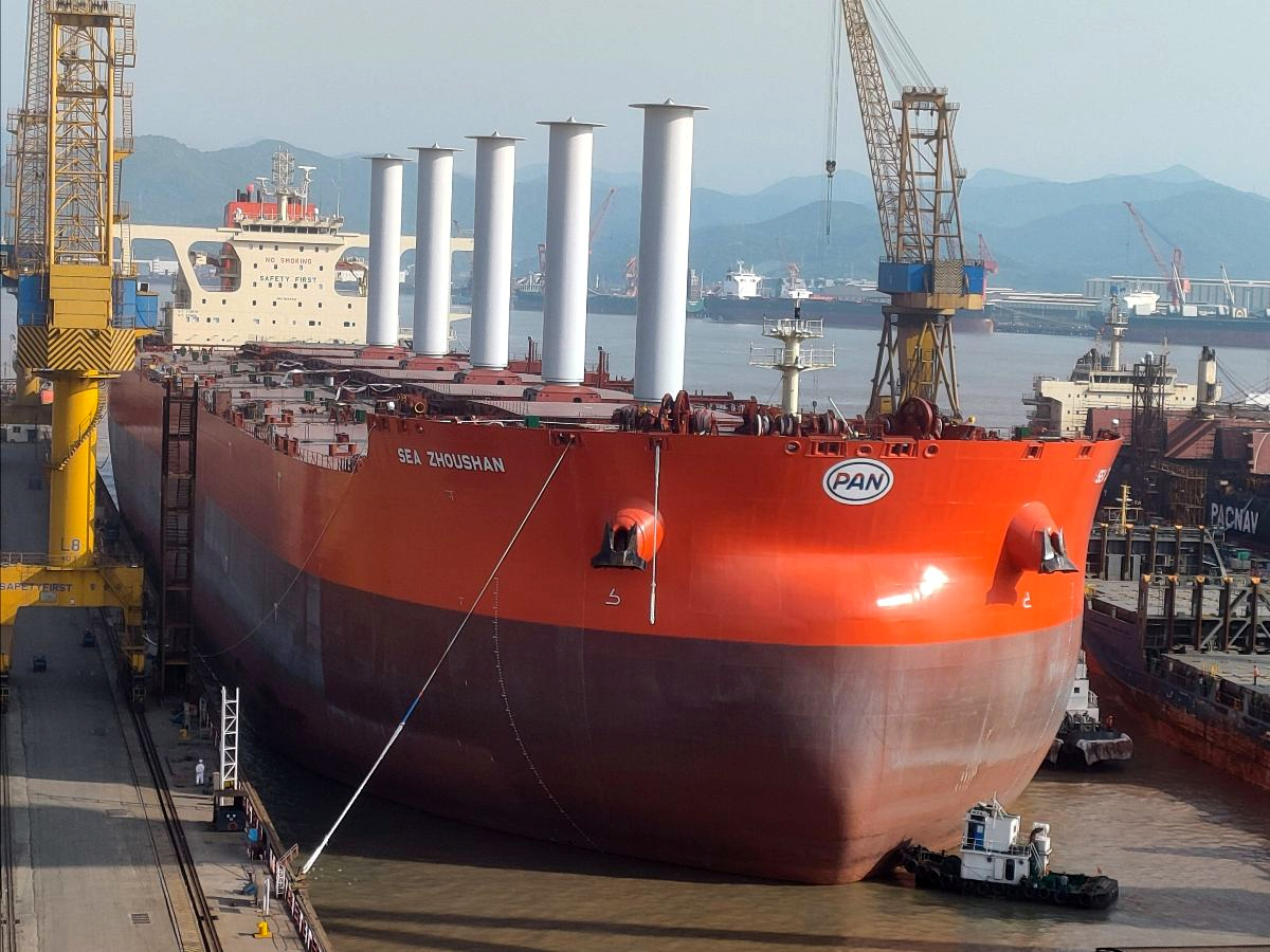 Norsepower will fit Vale's VLOC charter with rotor sails