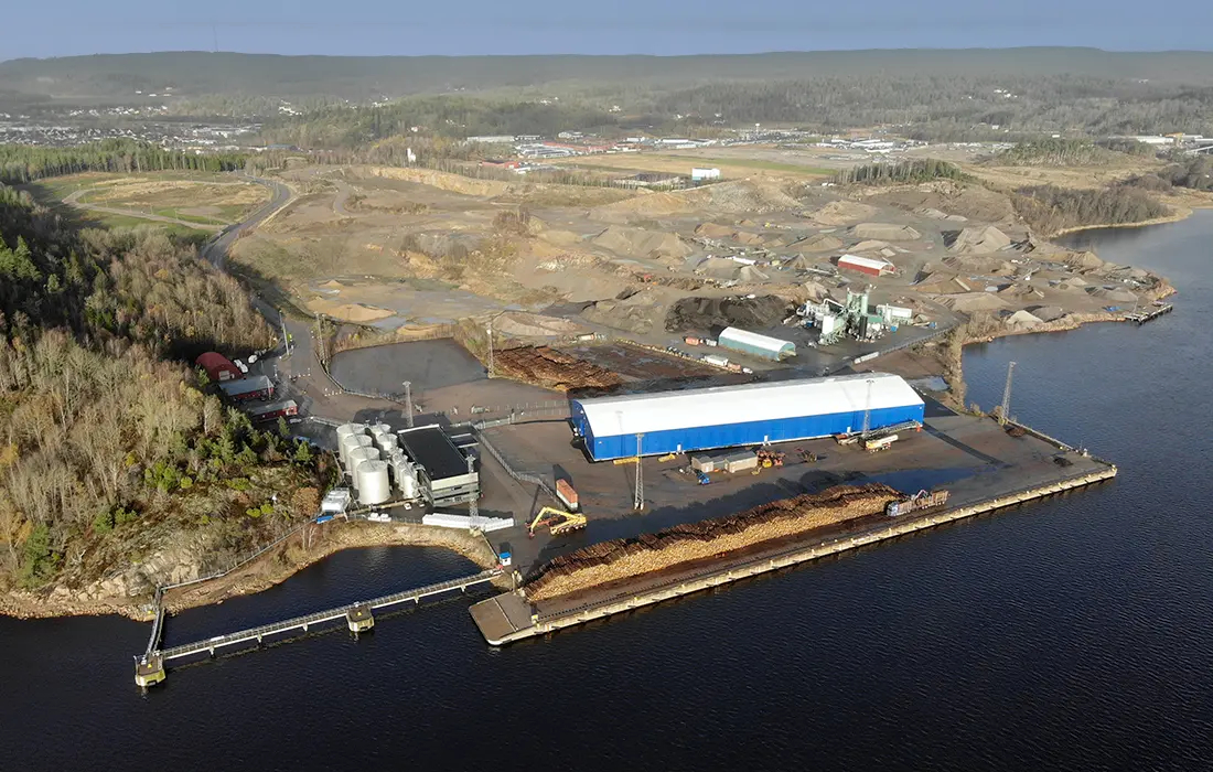 Lantmännen's new infra in Uddevalla