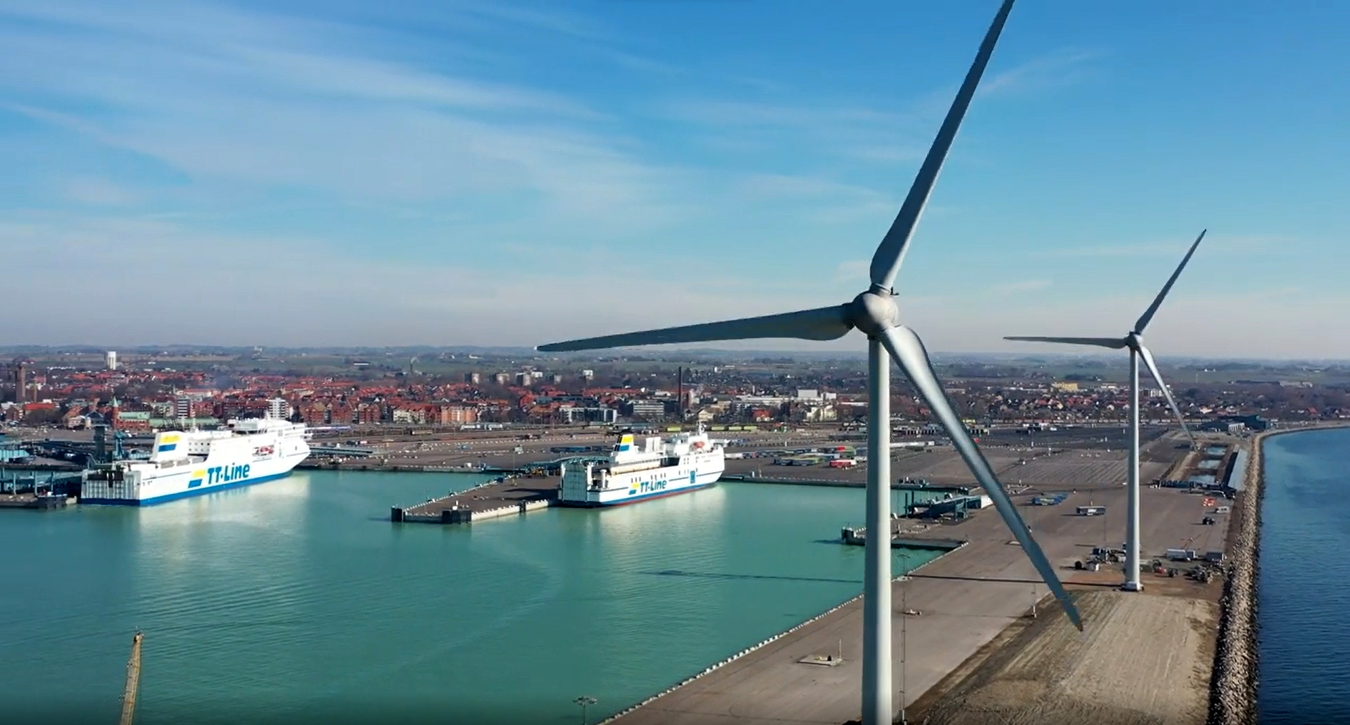 Trelleborg's wind turbines are in full swing